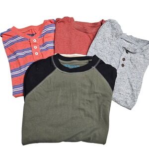 Lot of 4 T-Shirts Boys Size XL (14/16) Short and Long Sleeve
